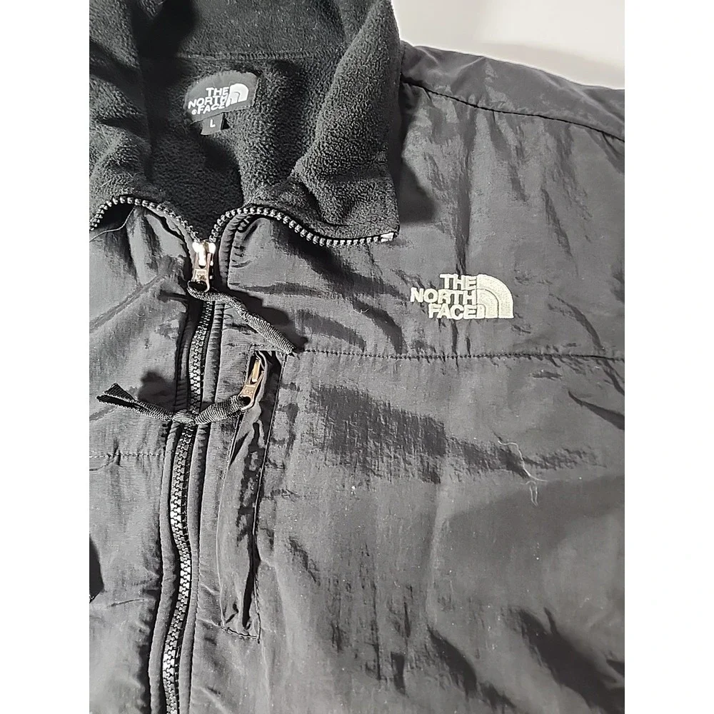 VTG The North Face Mens L Black Retro Denali‎ Fleece Jacket Full Zip Outdoors